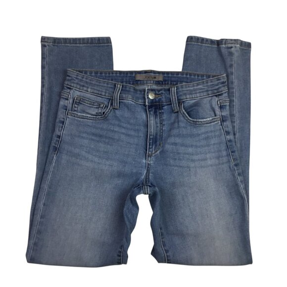 Joes Mid-Rise Straight Leg Denim Jeans Womens 26 Blue Cotton Blend - Picture 2 of 9